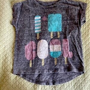 Tiny Whales I’m cool jersey tee with popsicle’s